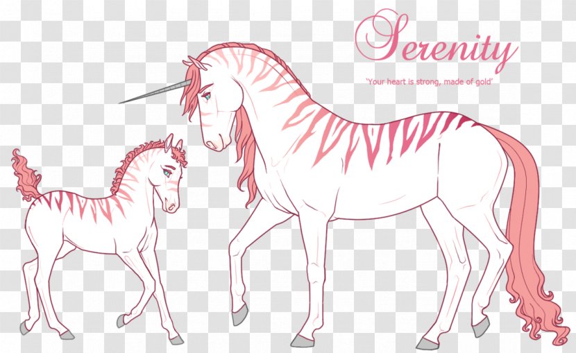 Mane Mustang Unicorn Quagga Halter - Tree Transparent PNG