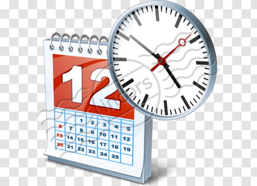 Calendar Date Time Zone Information - Spreadsheet Transparent PNG