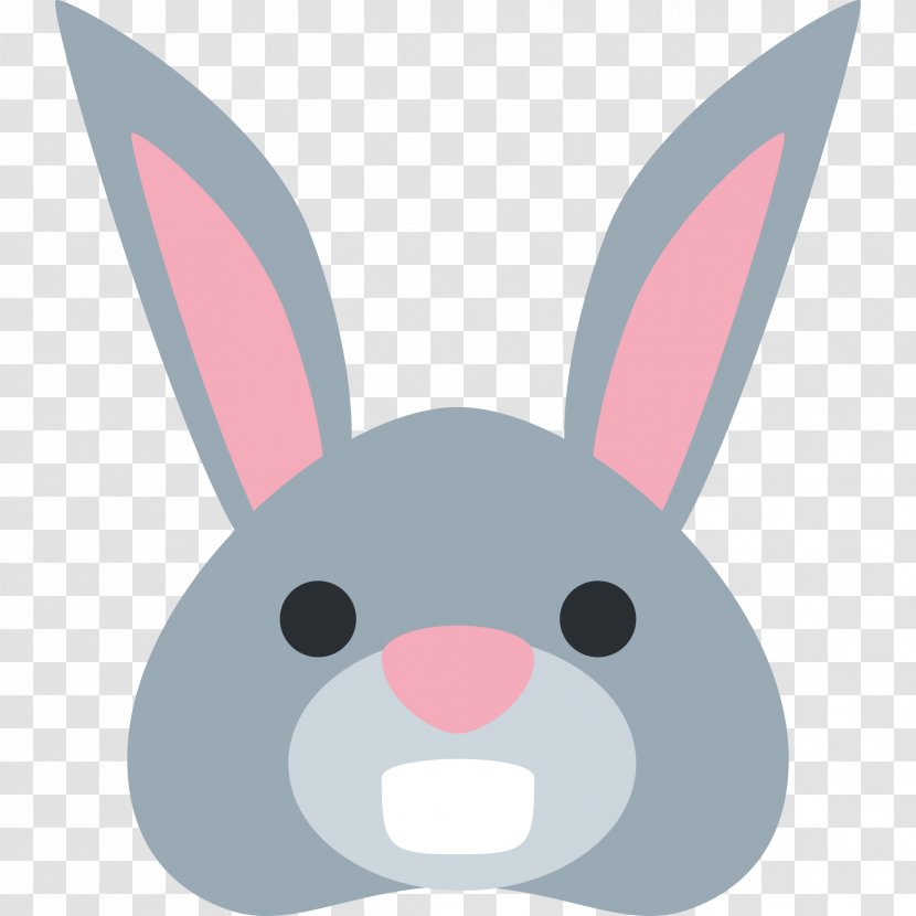 Emoji SMS Animal Playtime Sticker Text Messaging - Bunnies Transparent PNG