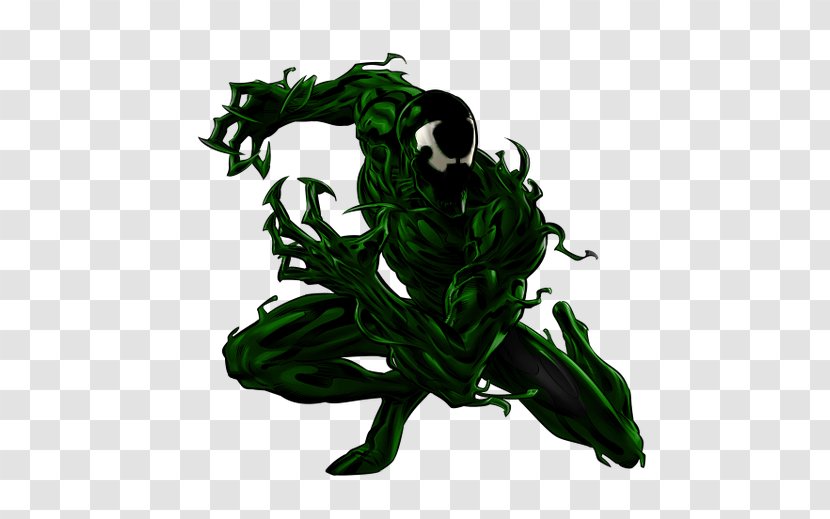 Spider-Man Marvel: Avengers Alliance Venom Symbiote Lasher - Mythical Creature - Spider-man Transparent PNG