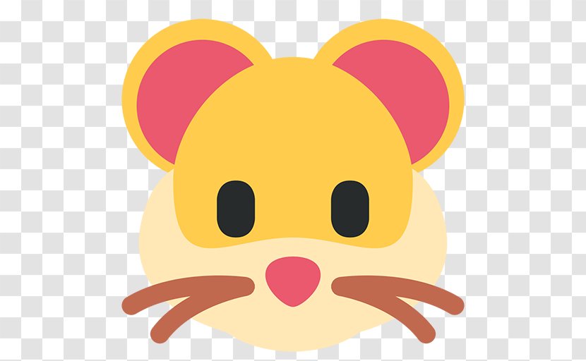 Emojipedia Sticker Hamster Symbol - Head - Emoji Transparent PNG