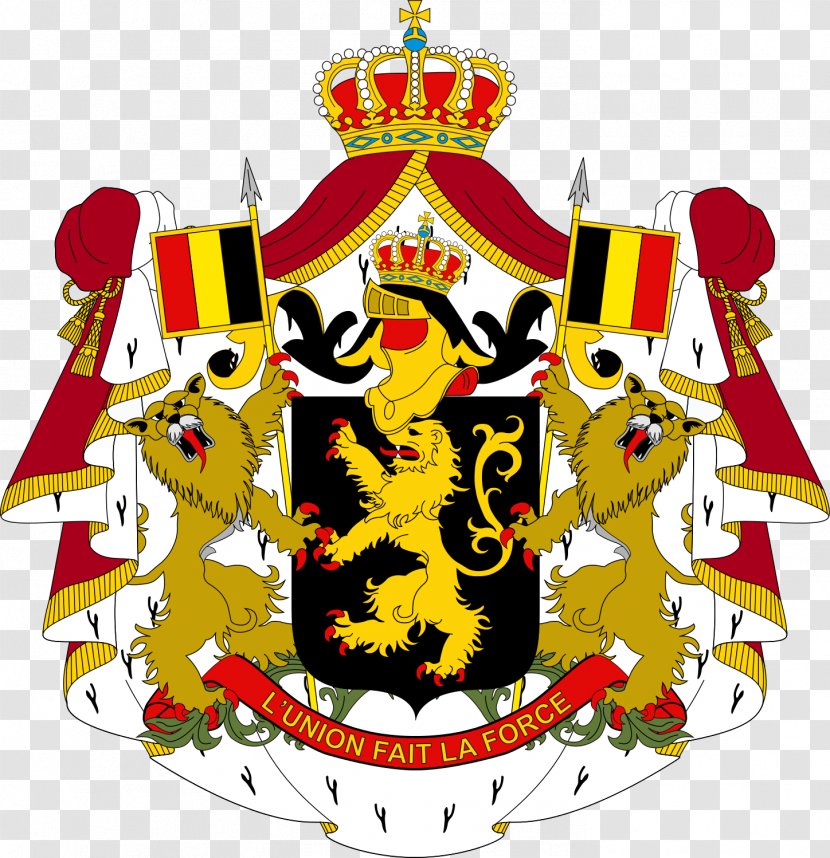 Monarchy Crown Coat Of Arms Belgium Clip Art - Symbol Transparent PNG