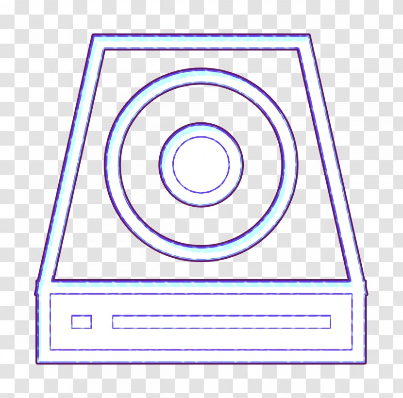 Cd Icon Cdrom Device - Dvd - Storage Rom Transparent PNG
