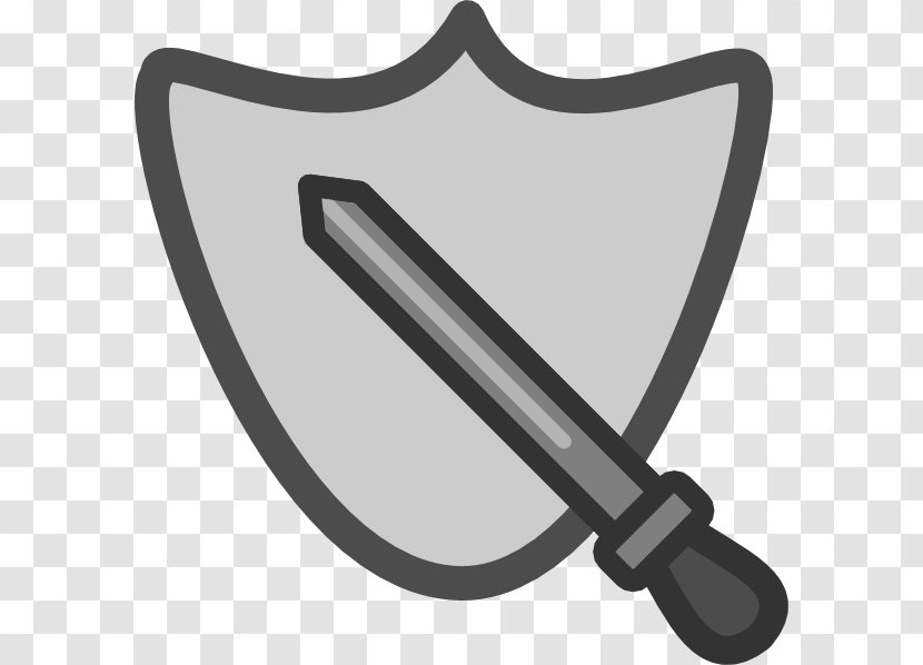 Shield Sword Clip Art - Coat Of Arms - And Transparent PNG