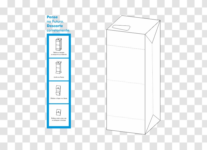 Paper File Cabinets - Rectangle - Tetra Pak Transparent PNG