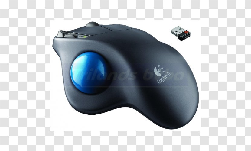 Computer Mouse Keyboard Trackball Logitech M570 - Wireless Transparent PNG