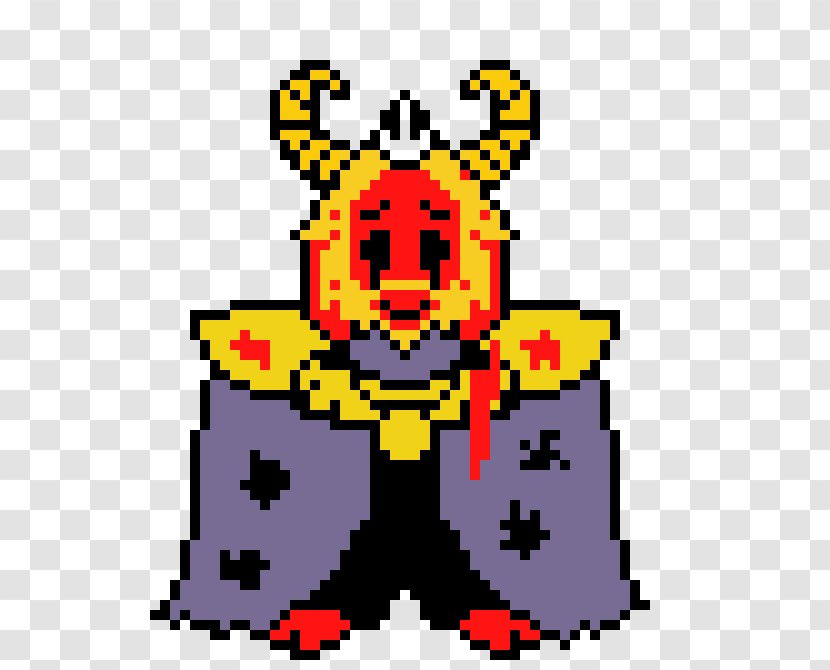 Undertale Pixel Art Toriel Clip - Text - Asgore Transparent PNG