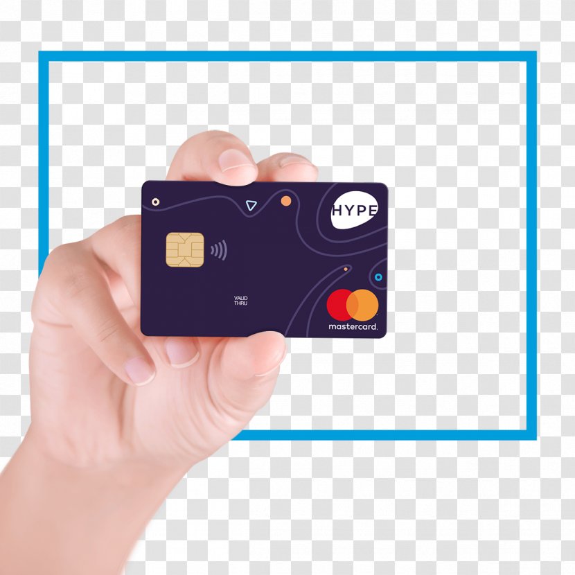 Paper Credit Card Bank Stored-value MasterCard - Finger Transparent PNG