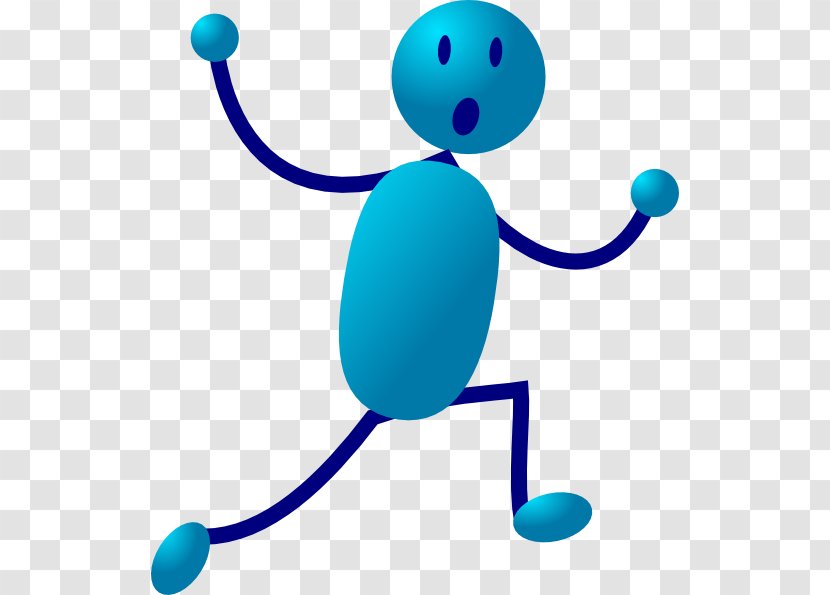Stick Figure Running Clip Art - Drawing - Animation Transparent PNG