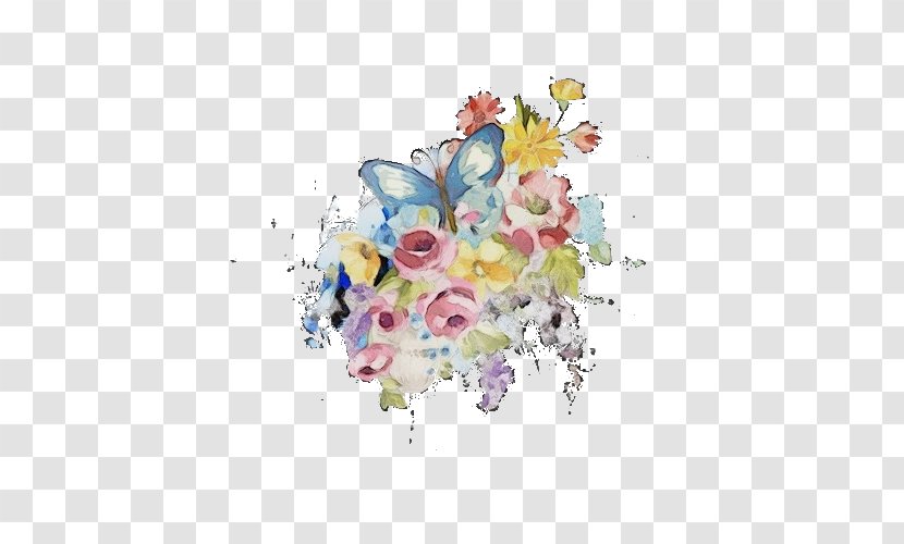 Floral Design - Butterfly - Pollinator Transparent PNG