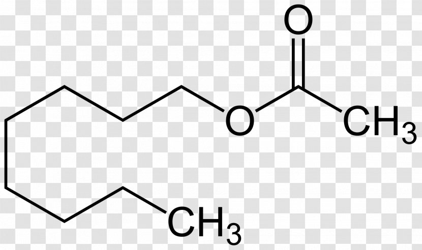 Octyl Acetate Acetic Acid Heptyl Structural Formula - Symmetry - Text Bok Transparent PNG