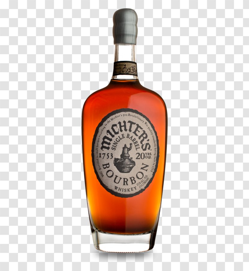 Tennessee Whiskey Bomberger's Distillery Bourbon Liqueur - Glass Bottle - 18 Years Old Transparent PNG
