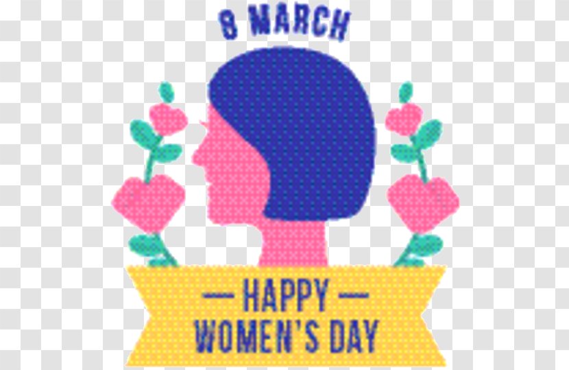 International Womens Day - Magenta - Logo Sharing Transparent PNG