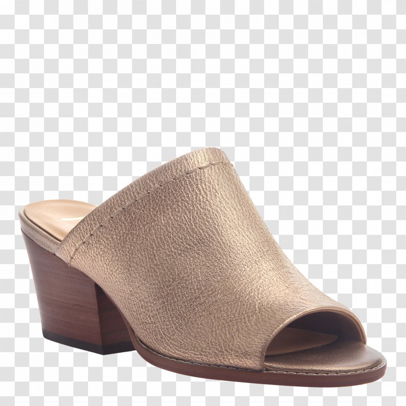 Slipper Sandal Shoe Slide Heel - Silhouette Transparent PNG