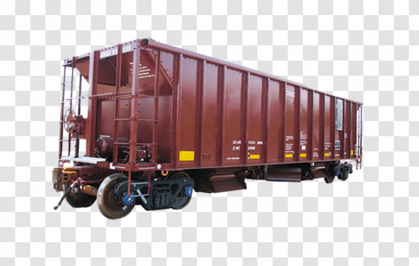 Goods Wagon Rail Transport Train Railroad Car Passenger - Three View Of Freight Transparent PNG