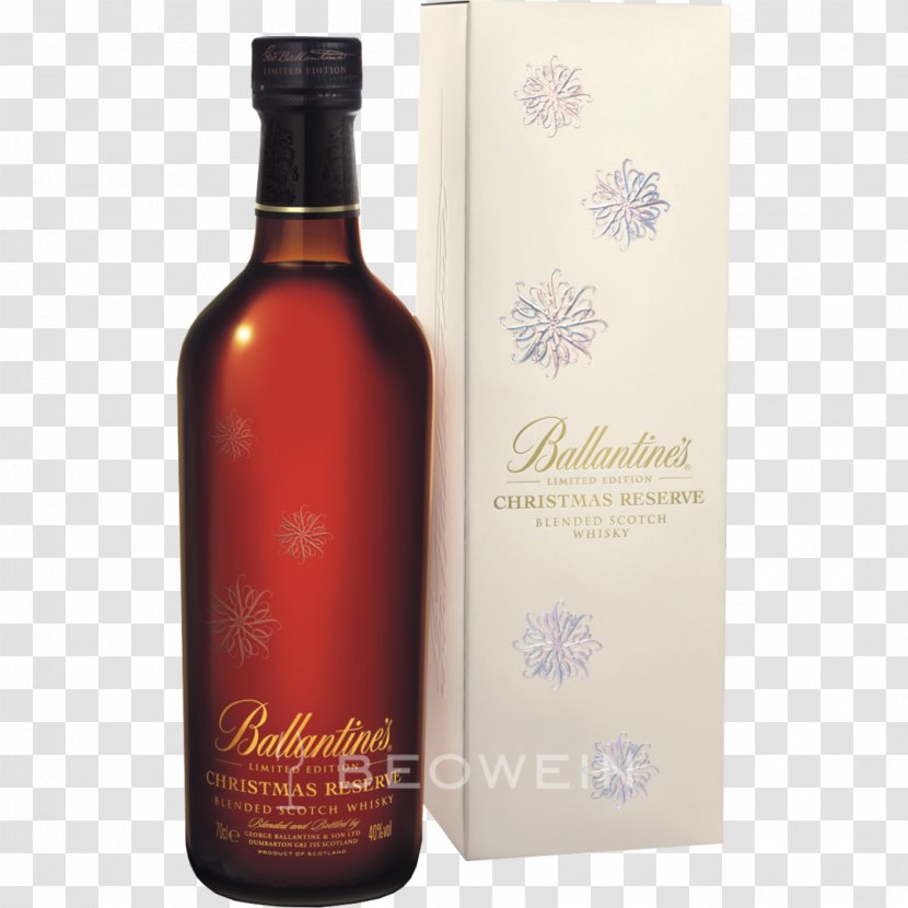 Liqueur Blended Whiskey Scotch Whisky Distilled Beverage - Christmas Transparent PNG