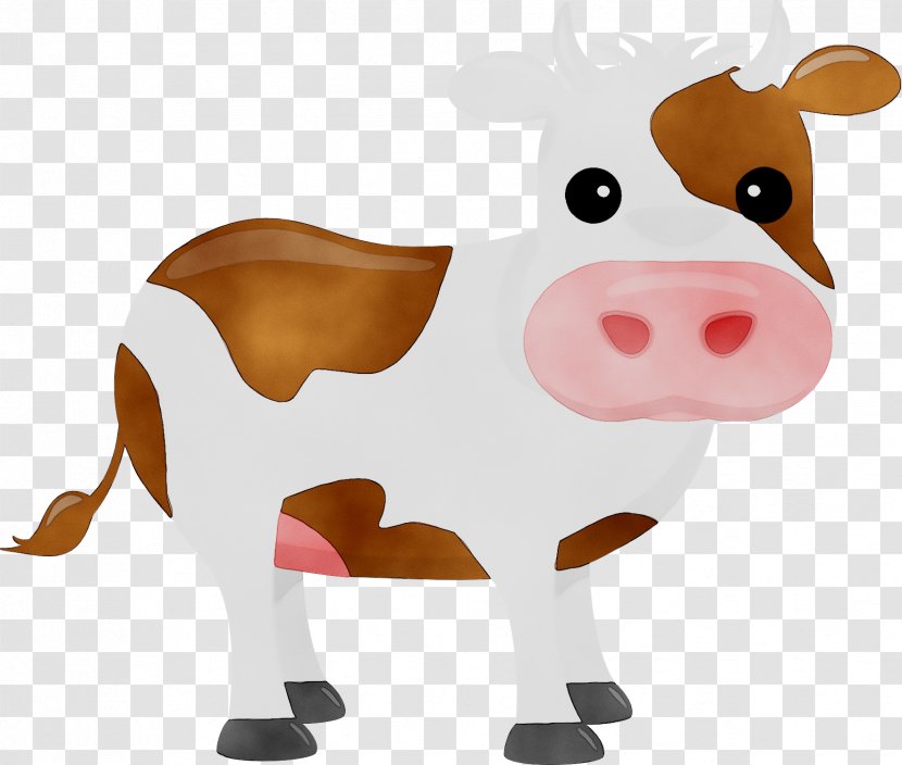 Dairy Cattle Clip Art Snout - Working Animal - Orange Sa Transparent PNG