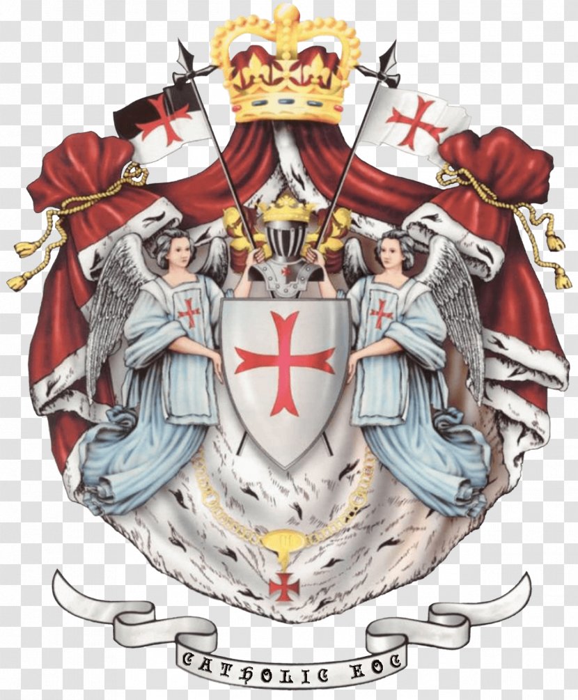 Knights Templar Sovereign Military Order Of The Temple Jerusalem Holy Land - Religious - Knight Transparent PNG