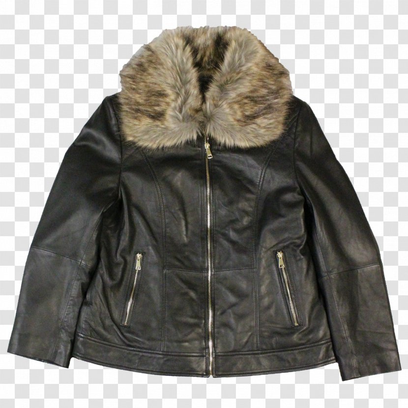 Leather Jacket Fur Clothing Coat Fake Transparent PNG