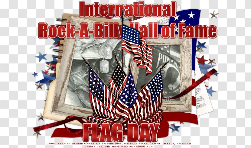 Rock A Billy Hall Of Fame Flag The United States Åland Day June - Christmas Transparent PNG