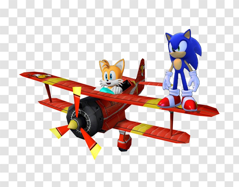 Sonic Chaos Tails Unleashed The Hedgehog Heroes - Generations - Toy Plane Transparent PNG