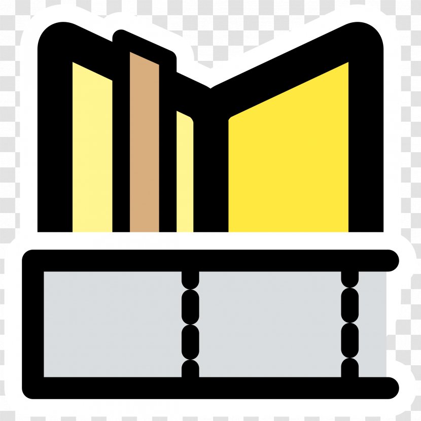 Bookmark Clip Art - Yellow - Pause Button Transparent PNG