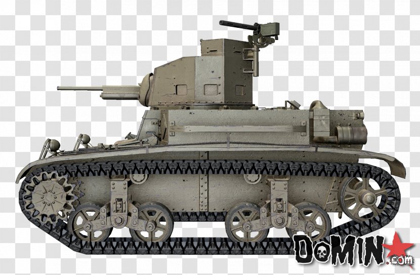 Churchill Tank Self-propelled Artillery Gun Turret - Weapon Transparent PNG