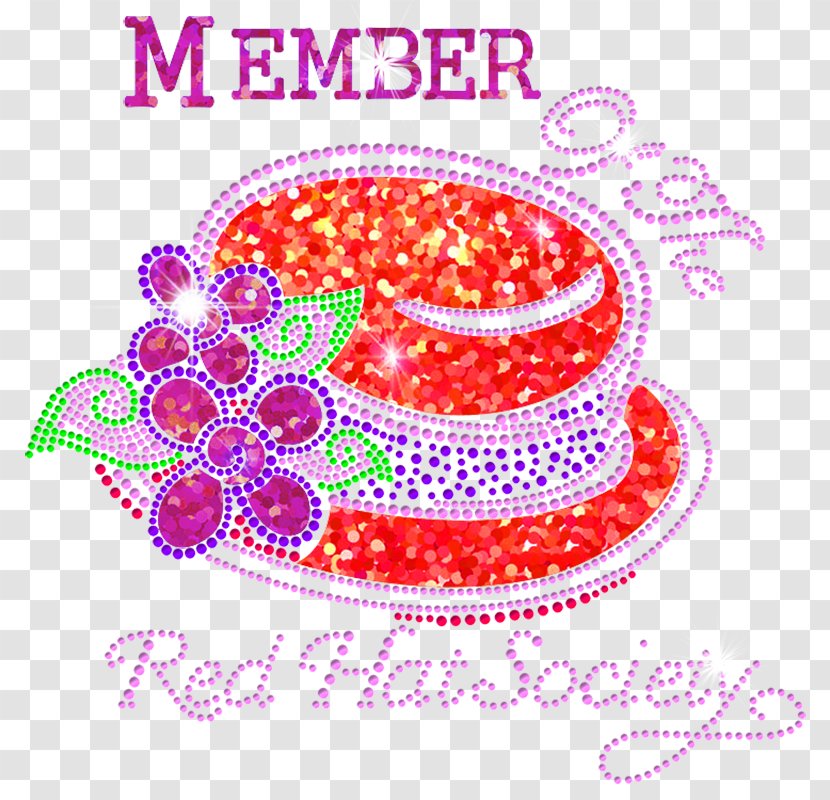 Iron-on Heat Transfer Vinyl Iron On Rhinestone Motif Paper Design - Magenta - Sunshine Baiyun Transparent PNG