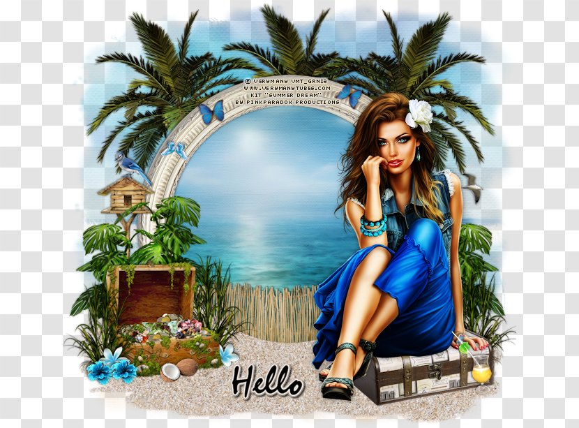 Vacation PlayStation Portable Tutorial - Tree - Hello Summer Transparent PNG