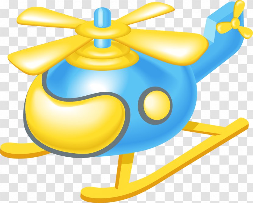Airplane Cartoon Toy Illustration - Illustrator - Helicopter Transparent PNG
