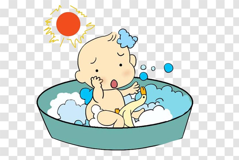Bathing Fever Infant Pediatrics Urinary Tract Infection - Baby Bath Toys Picture Material Transparent PNG