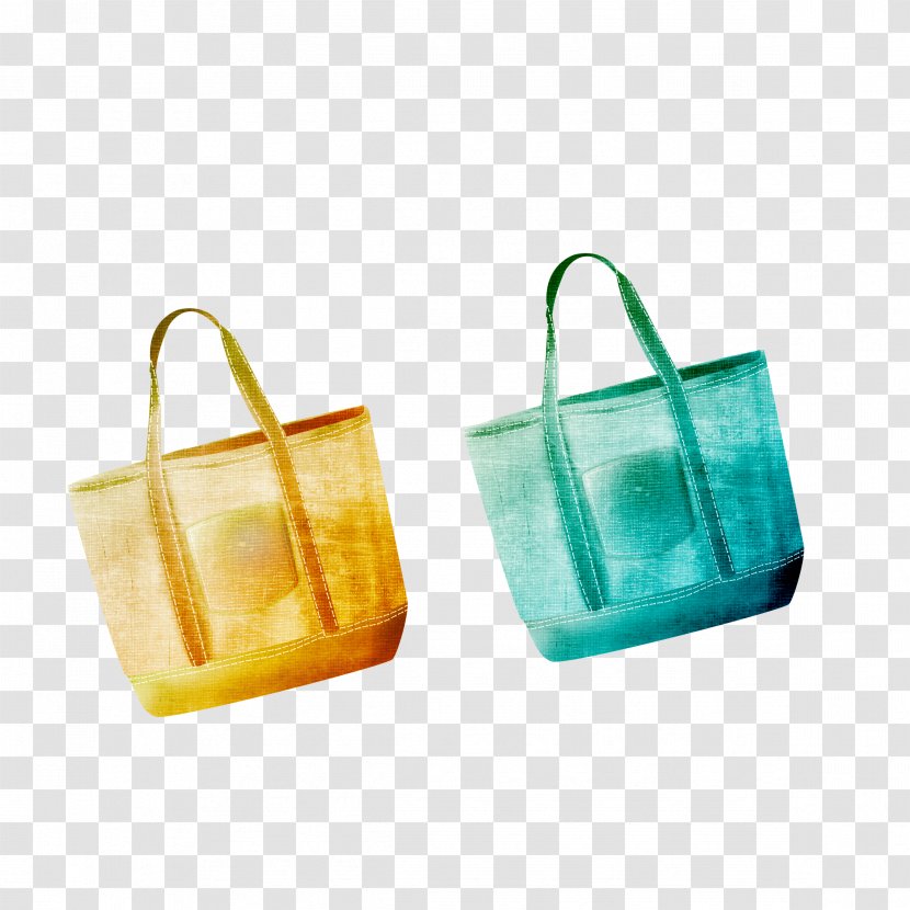 Handbag Reusable Shopping Bag - Eco Transparent PNG