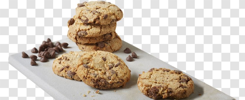 Chocolate Chip Cookie Biscuits Baking Food - Glutenfree Diet - Oatmeal Raisin Cookies Transparent PNG