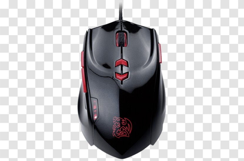 Computer Mouse Keyboard Thermaltake Gamer Dots Per Inch - Tt Esports Theron Transparent PNG