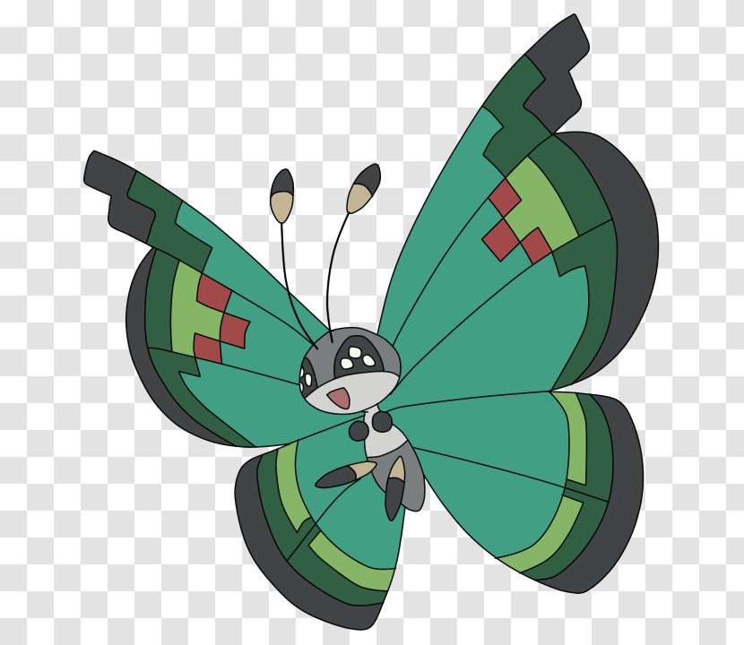 Vivillon Pokémon X And Y Universe Flabébé - Moths Butterflies - Rock Blast Transparent PNG