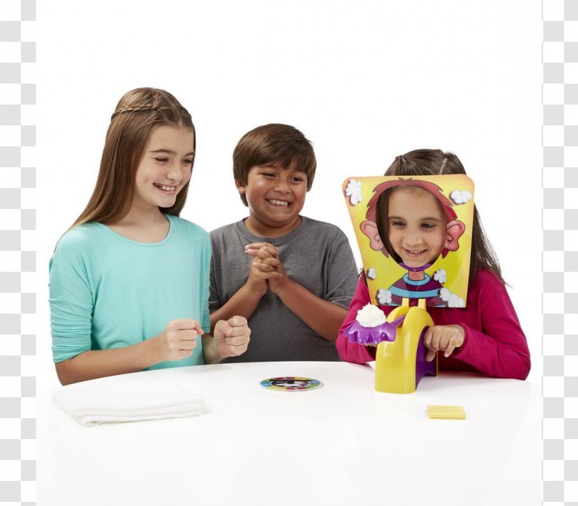 Hasbro Pie Face! Board Game Face Showdown! - Child - Toy Transparent PNG