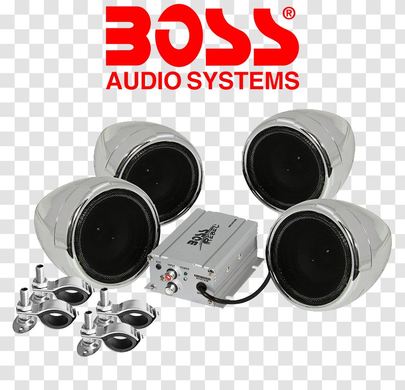 BOSS Audio MC470B MC400 Loudspeaker Motorcycle Power Amplifier - Camera Lens - Boss Bluetooth Sound System Transparent PNG