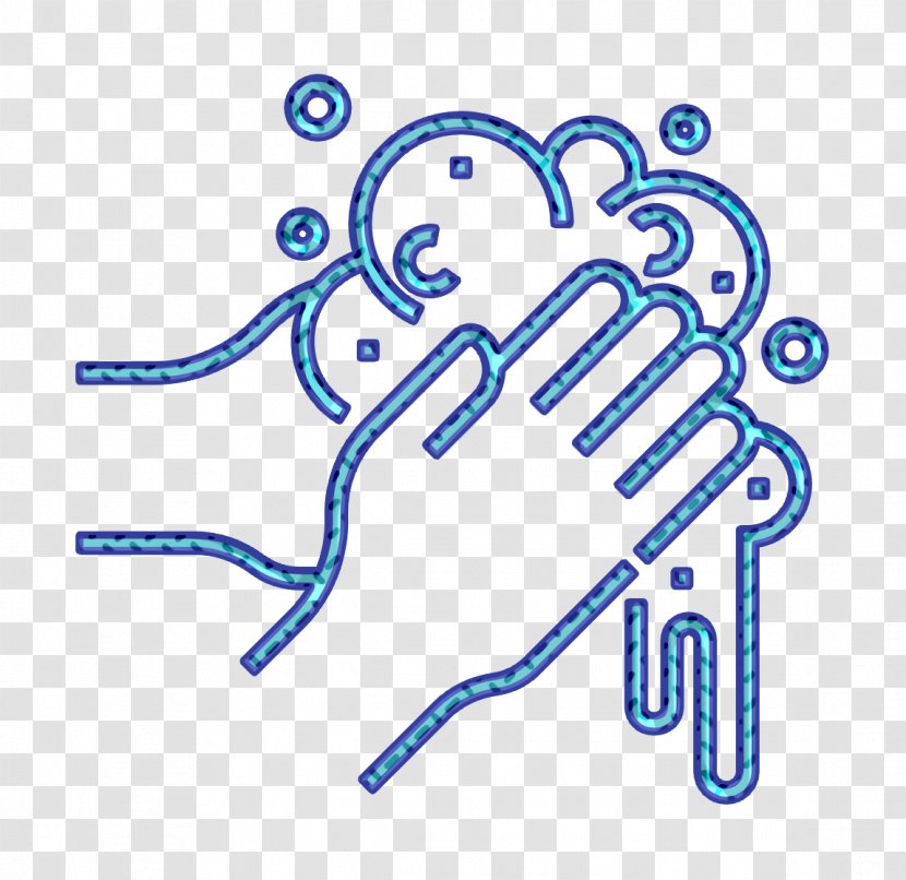 Hands Icon Healthy Life Hygiene - Hygienic - Washing Wash Hand Transparent PNG