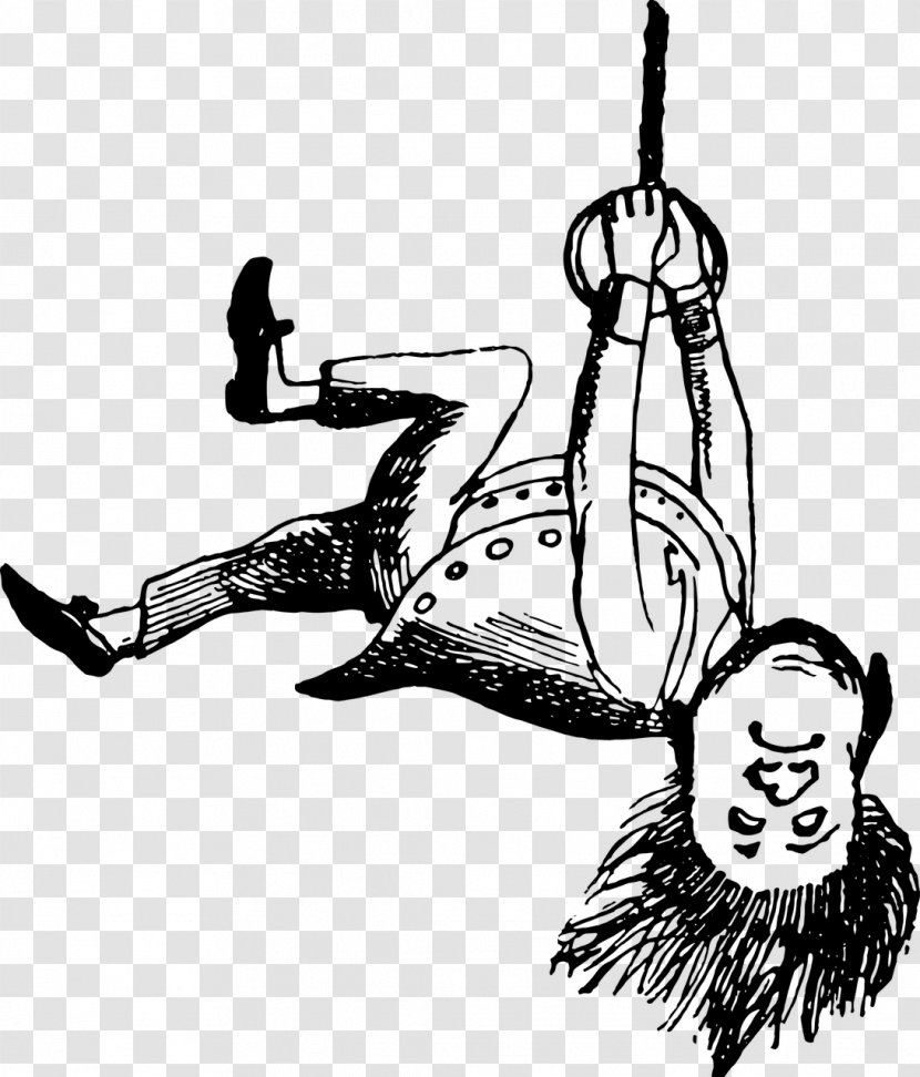 Cartoon Humour Comics - Fictional Character - Hanging Man Transparent PNG
