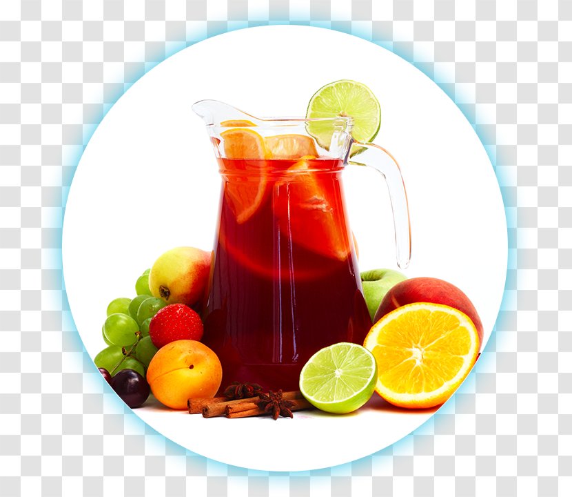 Punch Sangria Fizzy Drinks Juice Flavor - Cocktail Transparent PNG