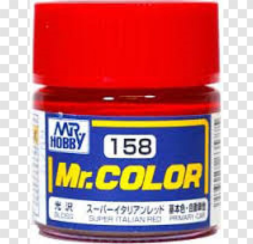 Mr.カラー Red Color Hobby Paint - Liquid Transparent PNG