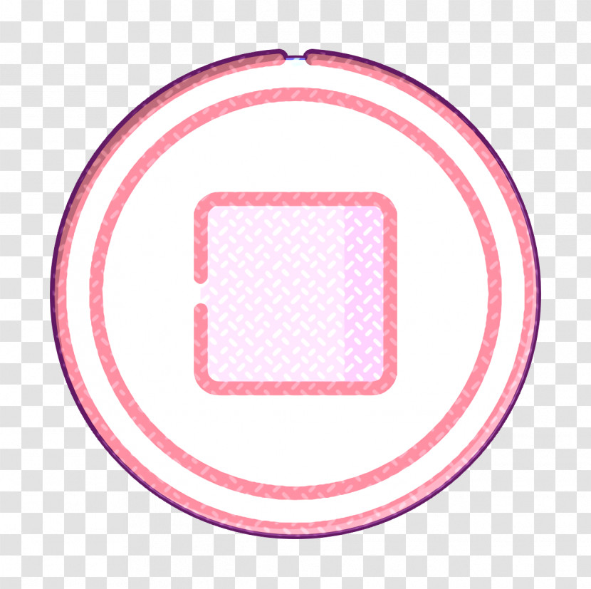 Media Technology Icon Stop Icon Transparent PNG