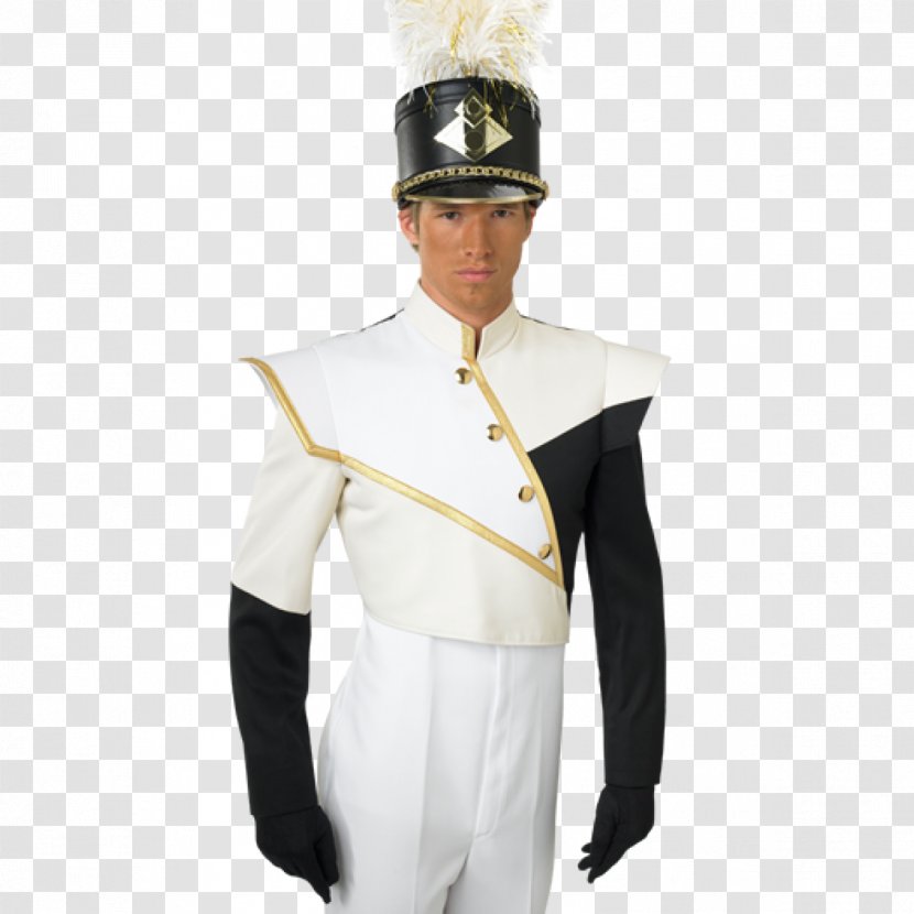 Marching Band Drum Major Musical Ensemble Uniform And Bugle Corps - Military Person Transparent PNG