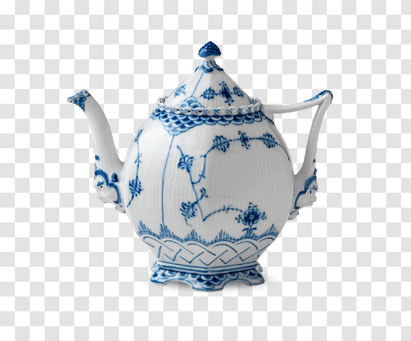 Teapot Kettle Royal Copenhagen Mug - Ceramic - Porcelain Transparent PNG