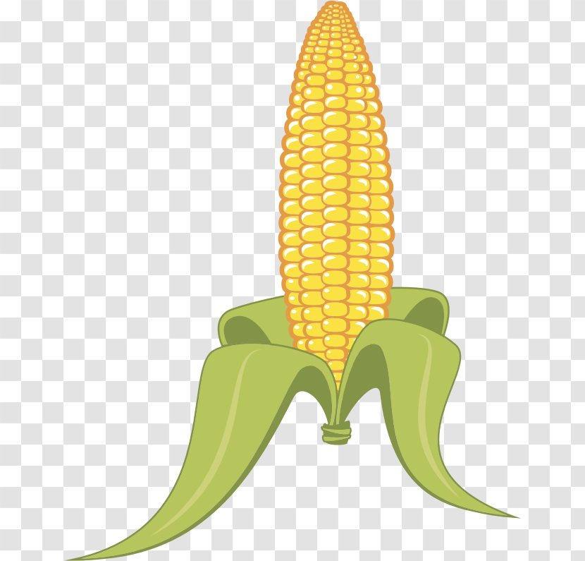 Popcorn Corn On The Cob Candy Maize - Banana - Corn-pops Clipart Transparent PNG