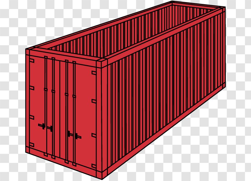 Intermodal Container Logistics Rail Transport Refrigerated Cargo - Rectangle - Canei Corporation Transparent PNG