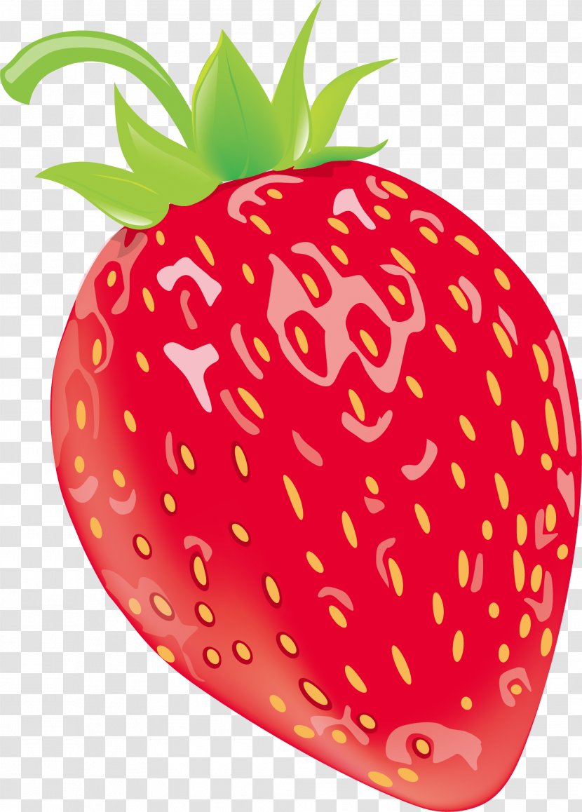 Strawberry Pie - Heart - Small Fresh Red Transparent PNG