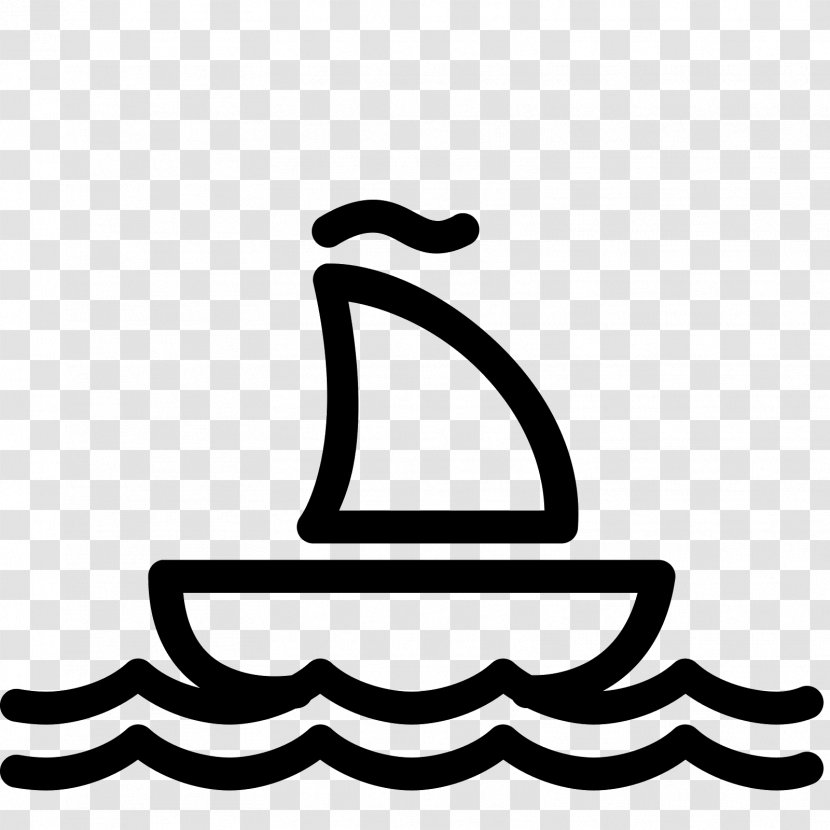 Sailing Ship Boat Clip Art - Black And White - Cruise Transparent PNG