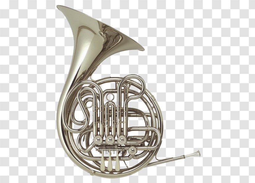 French Horns Holton-Farkas Brass Instruments - Cartoon - Musical Transparent PNG