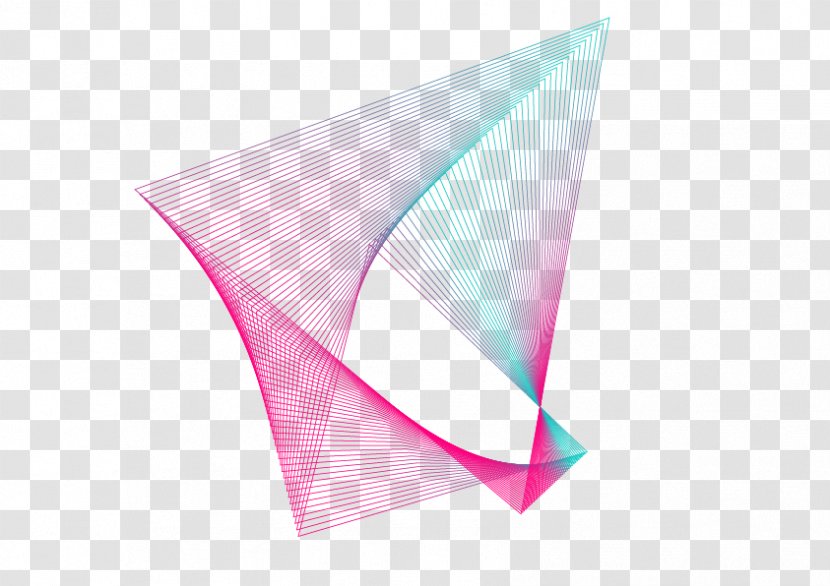 Line Triangle Product Design - Tiger Creative Transparent PNG